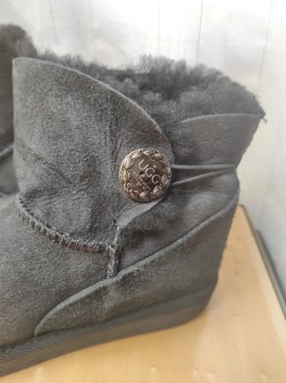 Botines UGG Australia Piel Oveja Negro