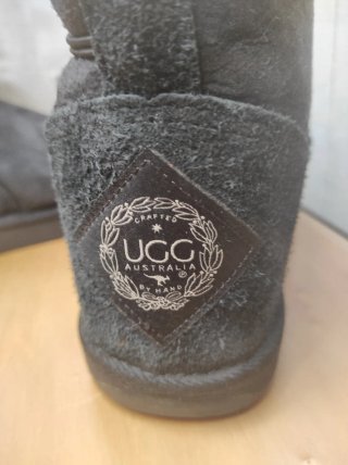 Botines UGG Australia Piel Oveja Negro