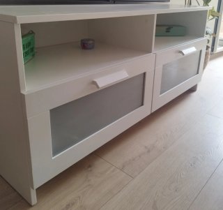 Mueble TV IKEA BRIMNES blanco