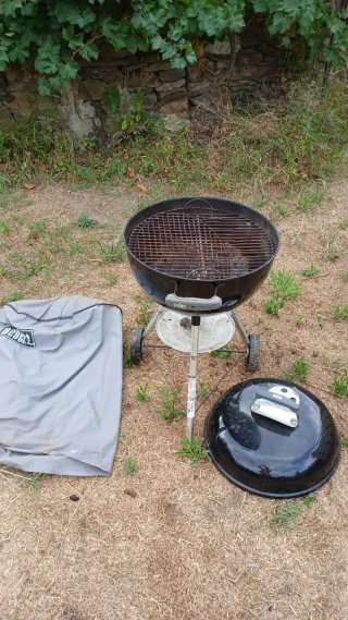 Barbacoa Weber Negra