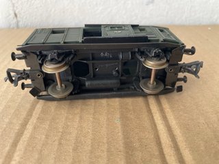 Fleichmann H0 vagón de mercancías verde