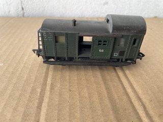 Fleichmann H0 vagón de mercancías verde