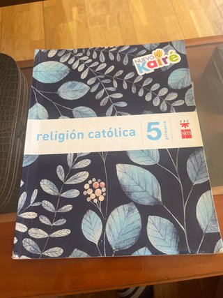Libro Religión Católica 5º Primaria