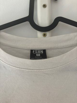 Camiseta FSBN Chaotic System Blanca Y2K Vintage