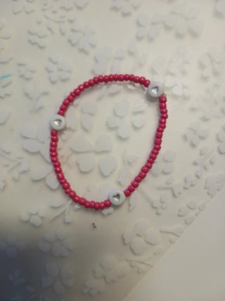 Pulseras hechas a mano con abalorios