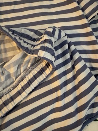 Pijama Rayas Azul y Blanco Primark Talla XS