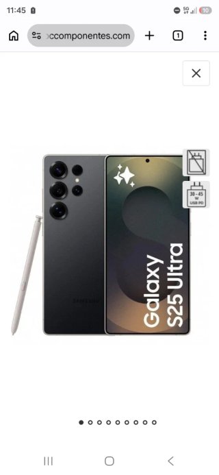 Samsung S25 Ultra Negro