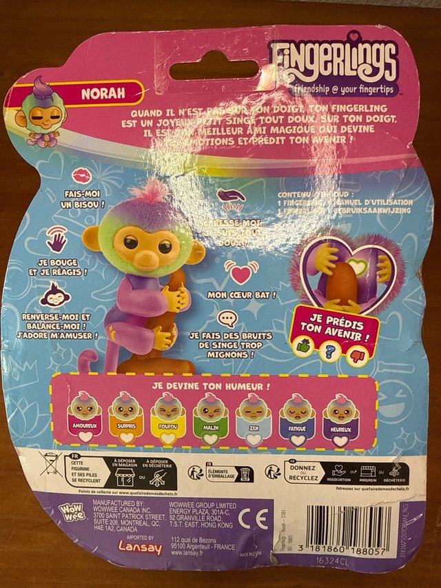 Fingerlings Mono Mágico +70 Sonidos