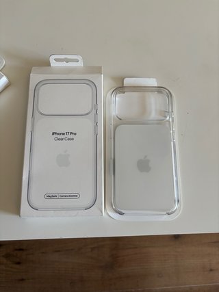 Funda iPhone 17 Pro Transparente Apple