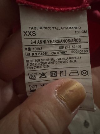 Lotto 3 Camicie e T-shirt Bambino 4 Anni