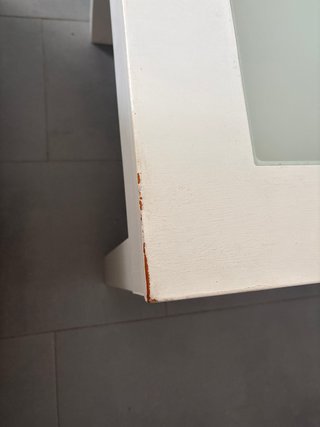 Mesa de centro elevable de madera y cristal