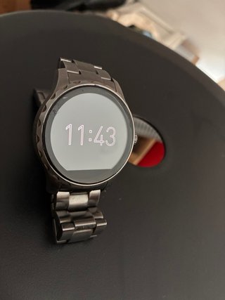 Reloj Fossil DW2a Negro y Plateado