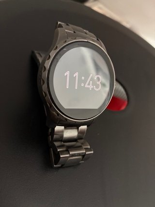 Reloj Fossil DW2a Negro y Plateado