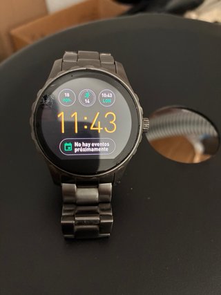 Reloj Fossil DW2a Negro y Plateado