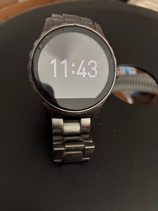Reloj Fossil DW2a Negro y Plateado