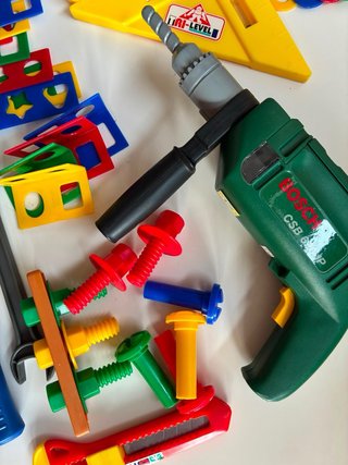 Juego Herramientas Infantil Plástico