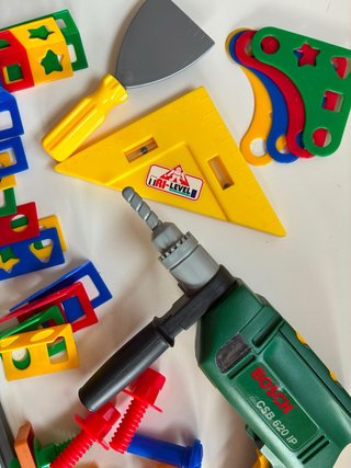 Juego Herramientas Infantil Plástico