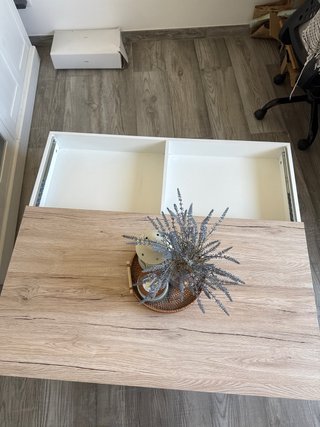 Mesa de centro de madera