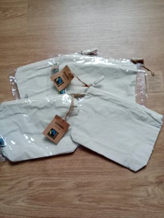 Bolsas de algodón orgánico Adams y Texxilla