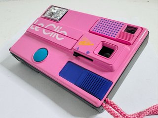 Cámara Le Clic Rosa Lomo Pop Design 1980