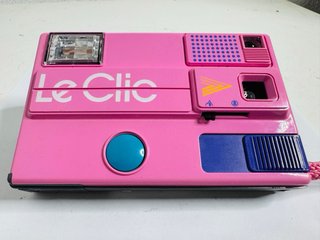 Cámara Le Clic Rosa Lomo Pop Design 1980