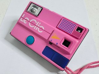 Cámara Le Clic Rosa Lomo Pop Design 1980