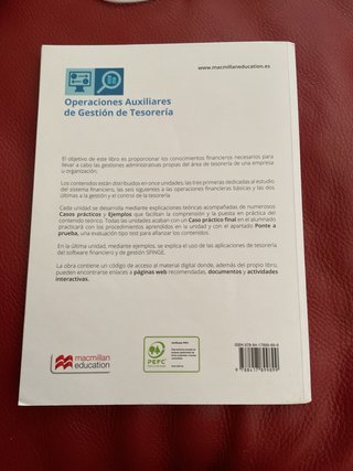 Operaciones auxiliares de Gestión de Tesorería