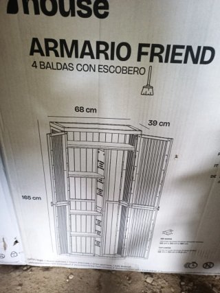 Armario escobero  Terraza Nuevo