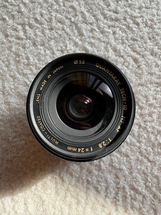 Objetivo Quantaray 24mm f2.8 AF Nikon F