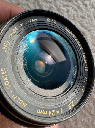 Objetivo Quantaray 24mm f2.8 AF Nikon F