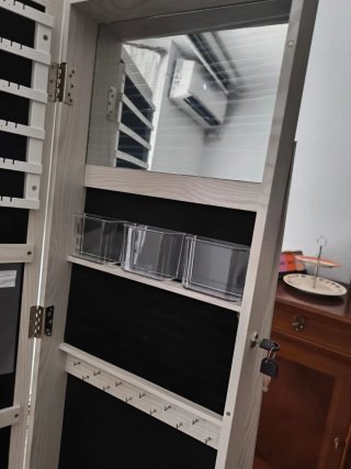 Joyero Blanco con Espejo