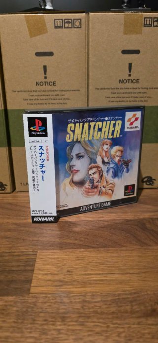Snatcher PS1 Japonés Konami