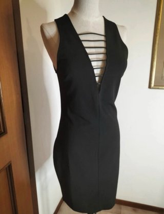 Vestido Mini H&M Negro