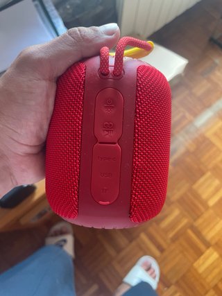 Altavoz Bluetooth Rojo