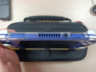 Nintendo Switch Lite Azul Poco Uso + Accesorios