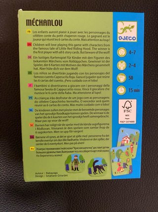 Juego de mesa Méchanlou Djeco 4-7 años