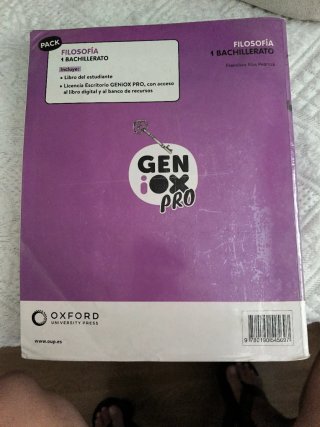Filosofía 1º Bachillerato. Libro del estudiante...