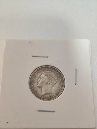 Lote 4 monedas plata