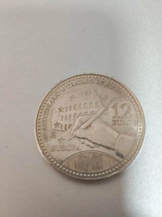 Lote 4 monedas plata