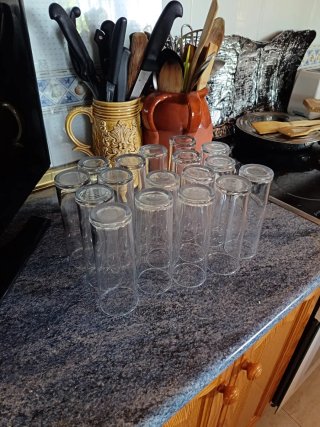 Vasos cubata cristal transparentes