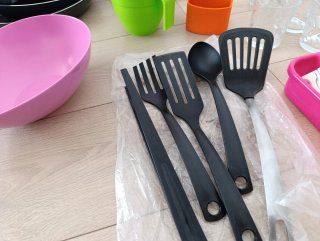 Lote completo de menaje de cocina