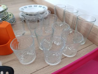 Lote completo de menaje de cocina