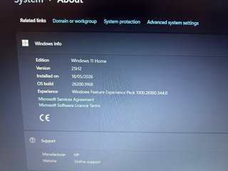 Portátil HP 15 intel i7