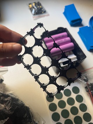 Material Baterías Li-Ion 18650
