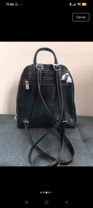 Mochila Negra Mujer