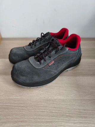 Zapatos seguridad Panter Talla 42 Gris/Rojo