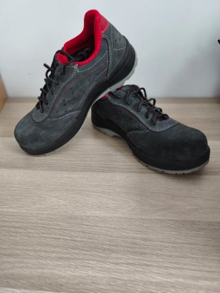 Zapatos seguridad Panter Talla 42 Gris/Rojo