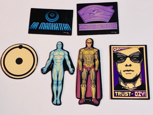 Imanes de Watchmen: Dr. Manhattan y Ozymandias