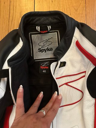 Traje Moto SPYKE 2 Piezas Cuero Talla 46