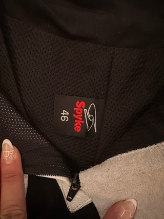 Traje Moto SPYKE 2 Piezas Cuero Talla 46